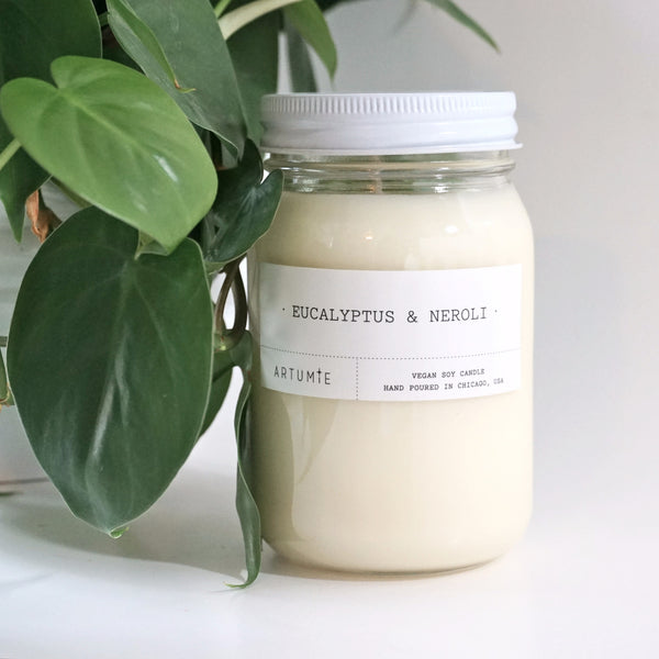 Eucalyptus & Neroli 16 oz Soy Candle