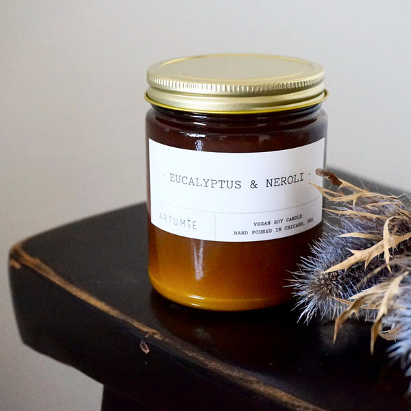Eucalyptus & Neroli 9 oz Soy Candle