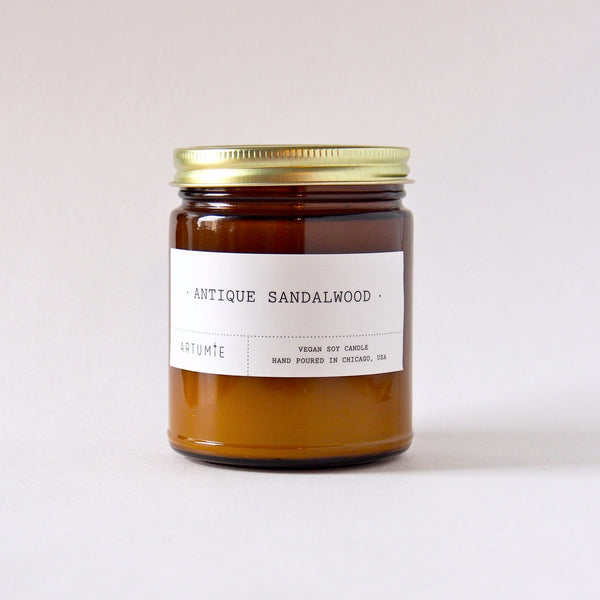 Antique Sandalwood 9 oz Soy Candle